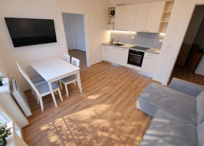 Skyline Terrace Flat Appartement Prague