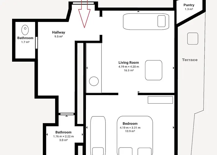 Skyline Terrace Flat *