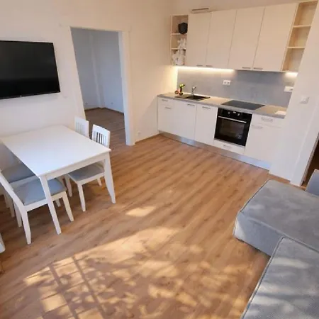 Skyline Terrace Flat Apartament Praga