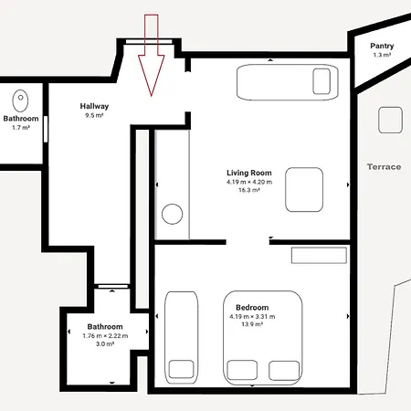 Skyline Terrace Flat *