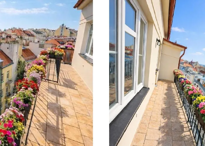 Skyline Terrace Flat * Prag